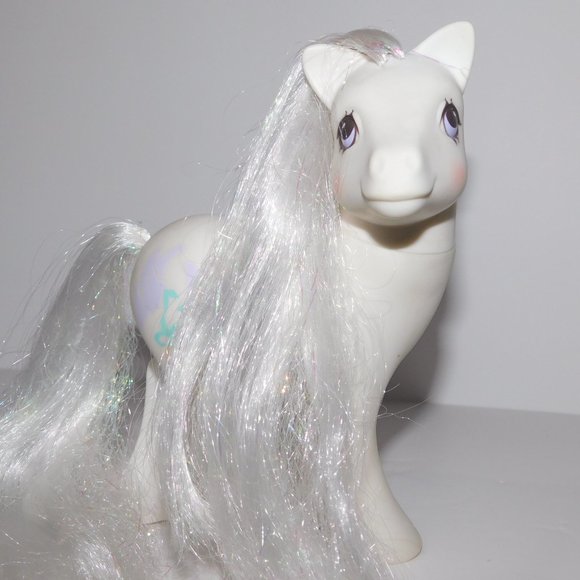 Vintage G1 1989 My Little Pony MLP White Bride Doves Rings hasbro - Picture 2 of 8